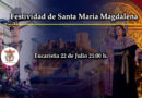 Eucaristia en honor de Santa Maria Magdalena en la Tercera Palabra